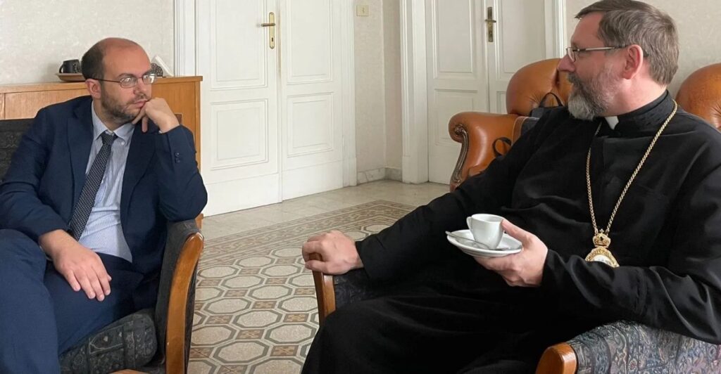 Andrea Gagliarducci in gesprek met Zijne Zaligheid Sviatoslav Shevchuk. UGCC grootaartsbisschop