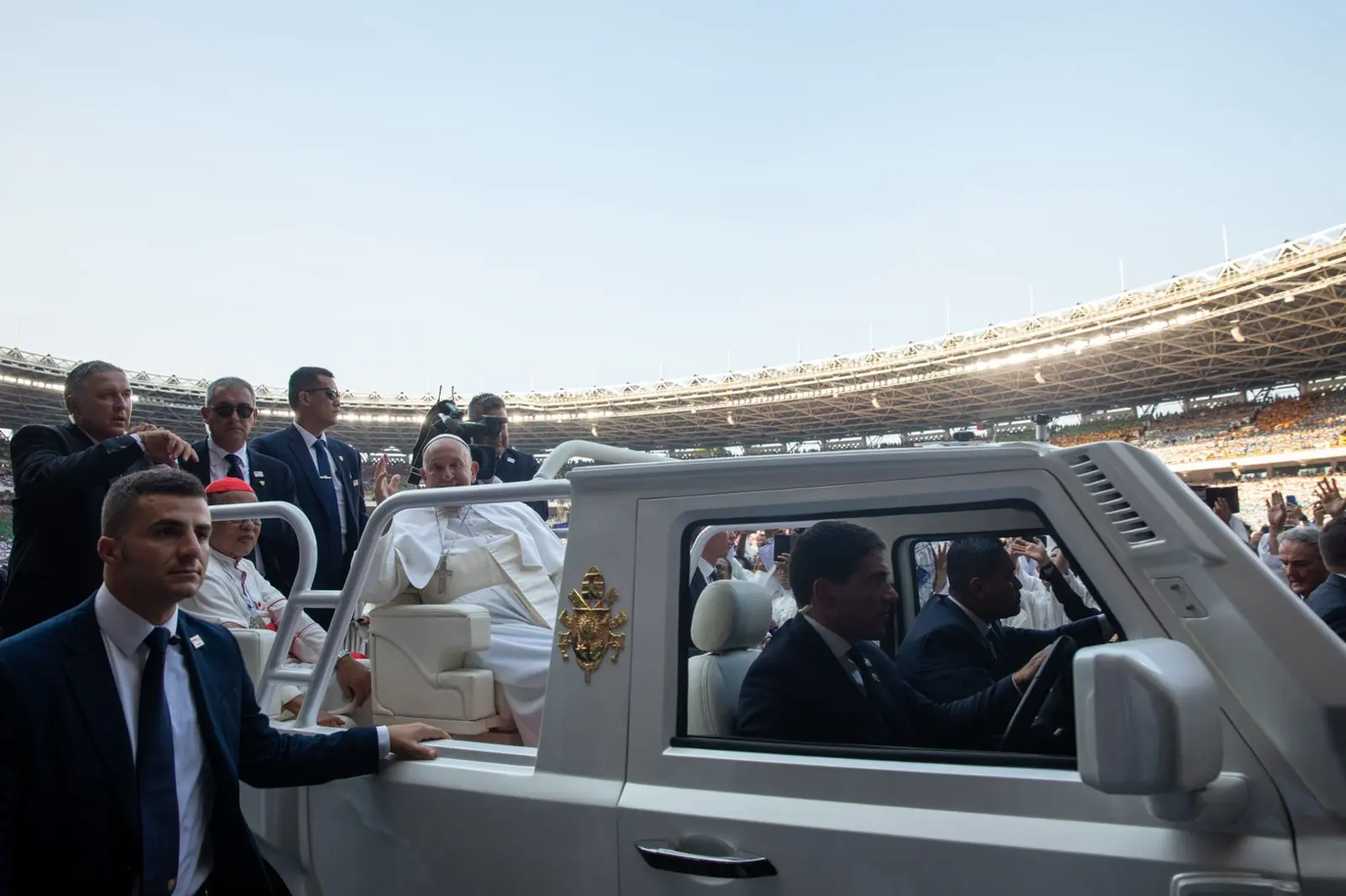5 september 2024 Jakarta H.Mis in het grote stadion door Paus Franciscus