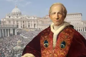 Paus Leo XIII (1878-1903) vaardigde in 1891 de baanbrekende sociale encycliek 'Rerum Novarum' uit. (foto: Shutterstock / Register Staff)